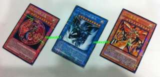 Yugioh (OriCa) 3 God Cards of set #01 #02 #03 Parallel Japaese  