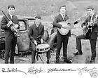 The Beatles Paul McCartney John Lennon Ringo Starr Autograph 11 x 14 