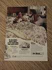 1988 LADY PEPPERELL ADVERTISEMENT BEDDING SHEETS COMFORTER LADY MAN 