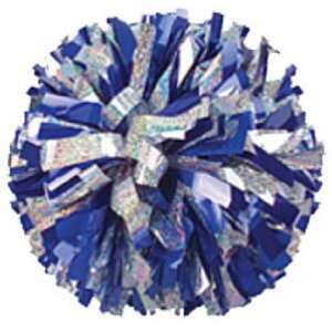  Getz Cheerleaders Holographic   Metallic Poms ROYAL BLUE/SILVER 