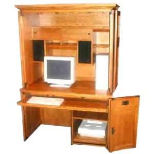  Mission Computer Center Woodworking Paper Plan, Build Your 
