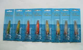 NEW Assorted Spoon Metal Fishing Lure Bait Lot 3  