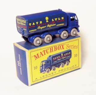   Matchbox 10c Foden Sugar Truck, Gray Plastic Wheels, Mint in Mint Box