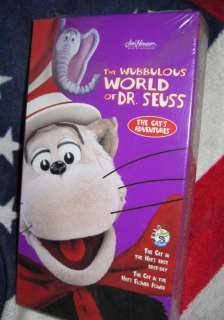 The Wubbulous World of Dr. Seuss/Cat Advent(New VHS)M43 043396051256 