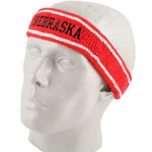  Nike Nebraska Cornhuskers Scarlet Elite Headband Sports 