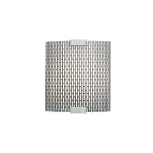   Omni Small LED Outdoor Wall Sconce, Metal Shade with Bronze Hardware