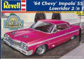 REVELL 64 CHEVY IMPALA LOWRIDER 2 N 1 1:25 MODEL CAR  