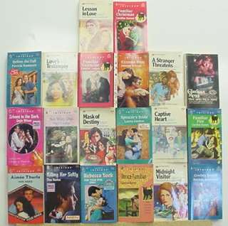 20 Books ROMANCE MYSTERY GOTHIC lot #C640 FREE S/H  