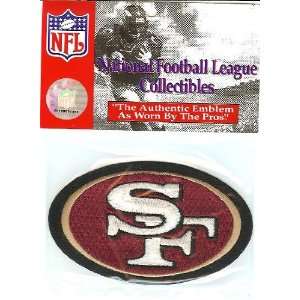   Francisco 49ers Team Patch   Official NFL Licensed: Sports & Outdoors