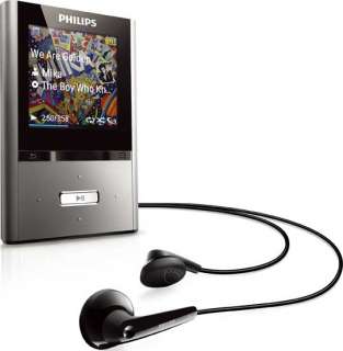  Philips GoGear Vibe 8 GB  Player (Silver)  Players 