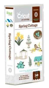 CRICUT   Spring Cottage   Seasonal Cartridge 2001323 093573669668 