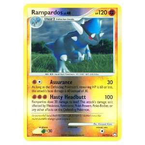  Pokemon Mysterious Treasures Rampardos LV.48 Holofoil Card 