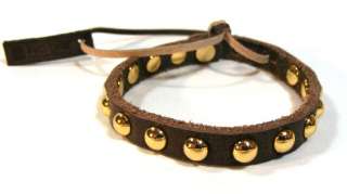 Linea Pelle Tmoro Skinny Gold Dome Stud Bracelet, NWT  