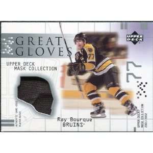   Deck UD Mask Collection Gloves #GGRB Ray Bourque Sports Collectibles