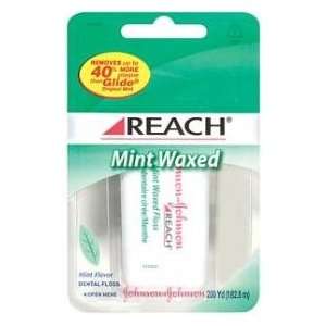  Reach Mint Flavored Waxed Dental Floss 200YD Health 
