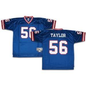  Lawrence Taylor Reebok Premier New York Giants Blue 