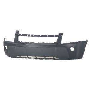   Chevy Equinox Primed Black Replacement Front Bumper Cover: Automotive