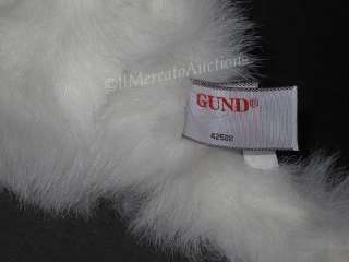 GUND Plush ROYALE Kitten Stuffed White Persian CAT Toy  