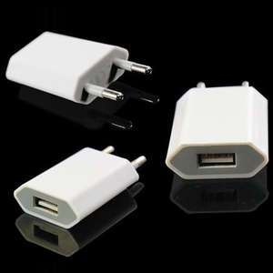 NEW EU Wall USB Charger Adapter For iPhone 3GS 4G iPad  