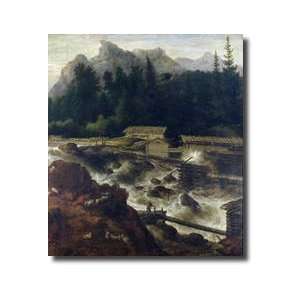  Scandinavian Landscape 1670 Giclee Print