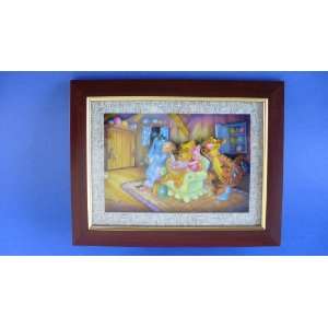  Disney 3 D Shadow Box Frame   Pooh and Friends