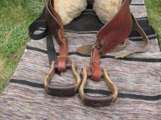   Western Saddle All Around Ranch Work Trail Pleasure Made In U.S.A. NR