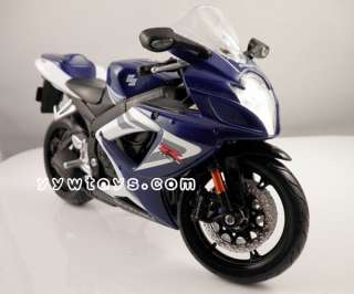 MAISTO 1:12 SUZUKI GSX 750R MOTORCYCLE/BIKE DIECAST MODEL/TOY  