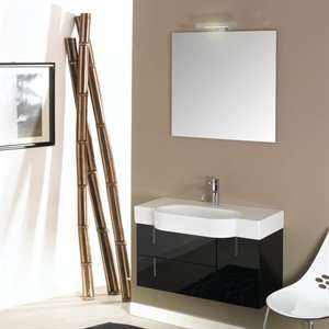    Nameeks Set NE2 Glossy Gray Enjoy Bathroom Vanity