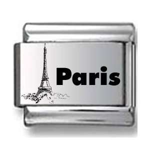  Paris Eiffel Tower Laser Italian Charm Jewelry