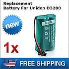 new replacement battery for uniden d3280 cordless phone returns 