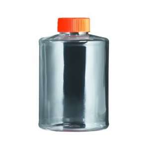   Sterile Roller Bottle with Orange Plug Seal HDPE Cap (Case of 40