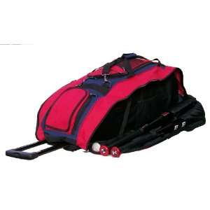   Softball Baseball Catchers Bat Equipment Roller Bag