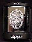 LAPD Police Offiicer badge ZIPPO LIGHTER Los Angeles high polished 