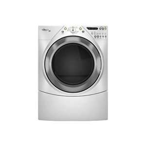   WGD9600TW Duet Silver Metallic On White Gas Dryer   10875 Appliances