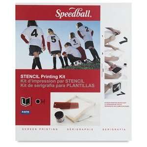   Printing Kits   Speedball Stencil Printing Kit Arts, Crafts & Sewing