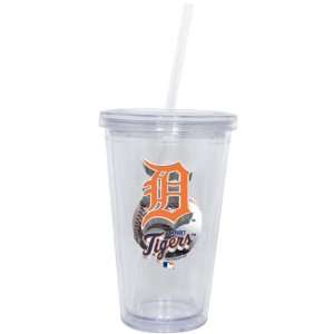  Detroit Tigers Double Wall Tumbler with Straw