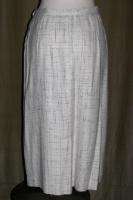 Bert Newman WOMENS Winter White SUIT Skirt Jacket Sz 10  