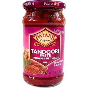 Pataks Tandoori Paste (Marinade & Grill sauce) Mild   11oz  