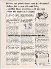 Hodaka Combat & Wombat Motorcycle Ad Lot / 1972 1973 1974 / 7 