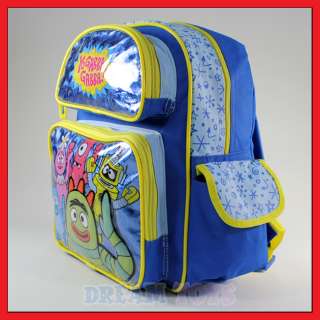 12 Yo Gabba Gabba Blue Toddler Backpack Bag   Brobee  
