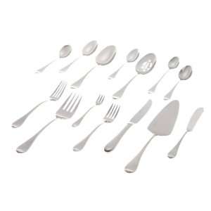 Towle Silversmiths Eclipse Stainless 70 Piece Steel Flatware Set 