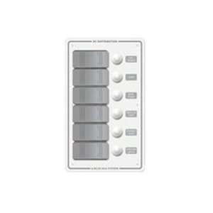   PANEL Features Push Button Circuit Breakers W/ Waterproof Boot Sports