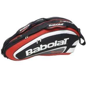  Babolat Team 6 Pack Red Tennis Racquet Holder: Sports 