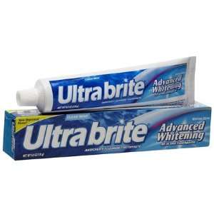Ultra Brite Advanced Whitening Toothpaste 6 oz, 2 ct (Quantity of 4)
